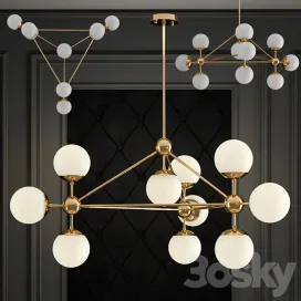 Modo chandelier gold chandelier